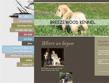 Tablet Screenshot of breezewoodkennel.com
